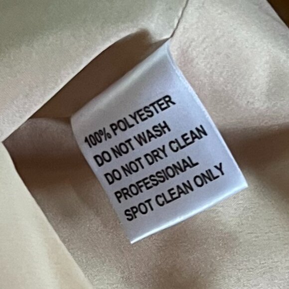 JJ's House Cream-Colored Double-Lined Halter Bridesmaid/Prom Gown, Size 2 - Picture 11 of 12